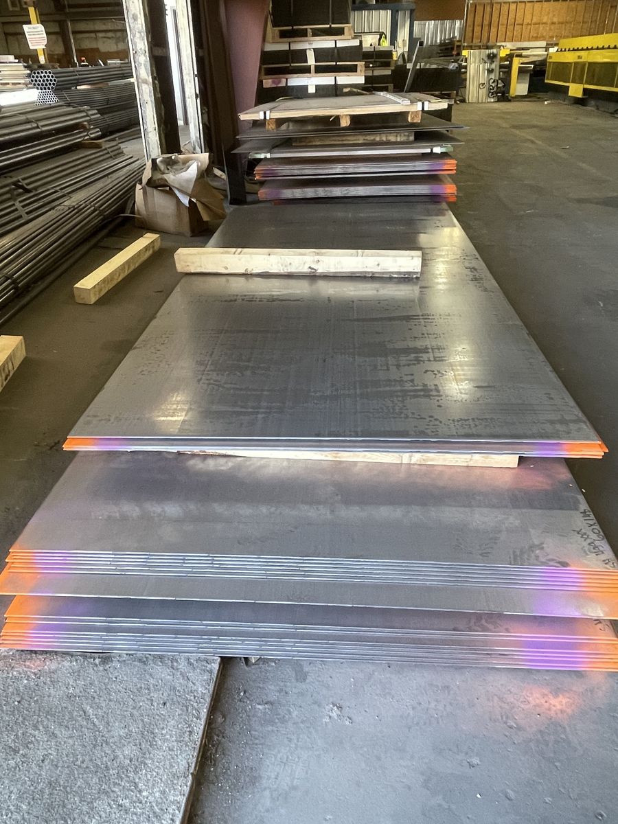 SPECIAL OFFER! Surplus Steel Hot Rolled Sheet 4 Ga x 60" x 148" - $344.00 each