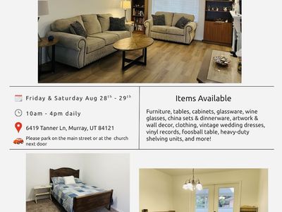 Estate Sale Today Aug 28th-29th In Murray
