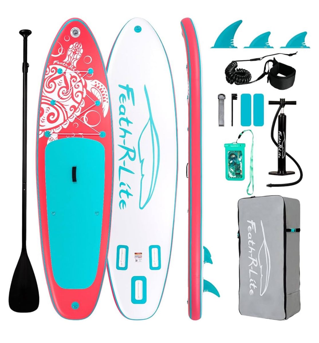 Brand New Inflatable Stand Up Paddle Board Bundle- Still Factory Sealed