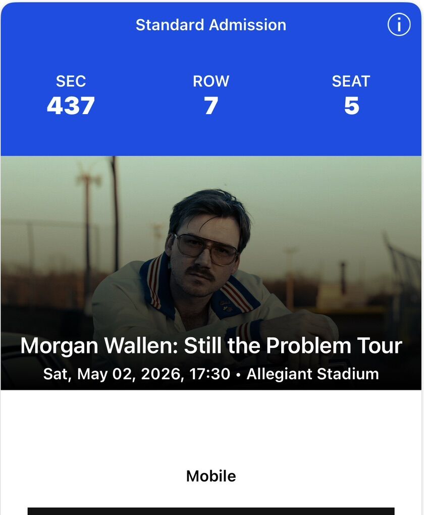 2 Morgan Wallen Still The Problem Tour LV