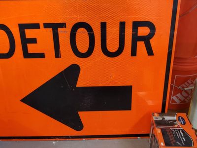 detour sign