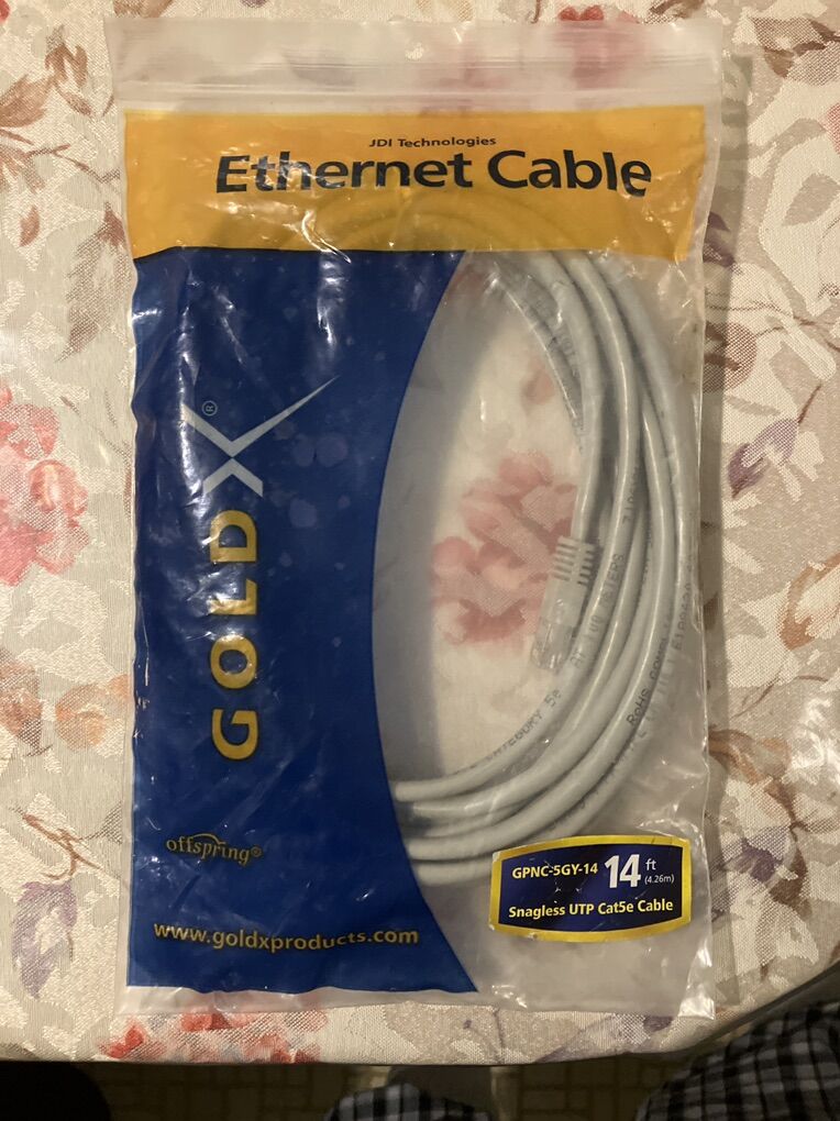 New Cat5e Ethernet Cable