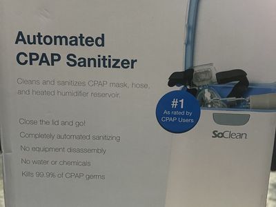 SoClean 2 Automated CPAP Cleaner and Sanitizer.