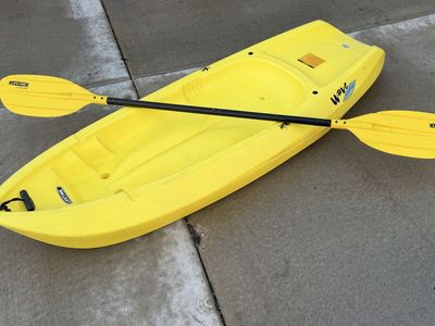 Lifetime Wave Youth Yellow Kayak with Paddle