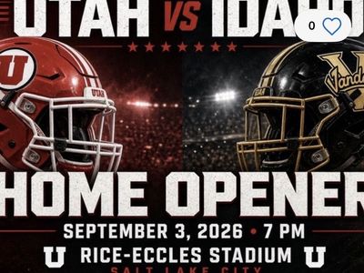 4 tix to Utah vs Idaho (11th row)