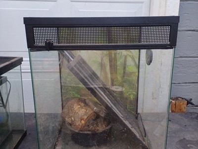 Glass Reptile Terrariums and Aquariums Bundle with Accessories