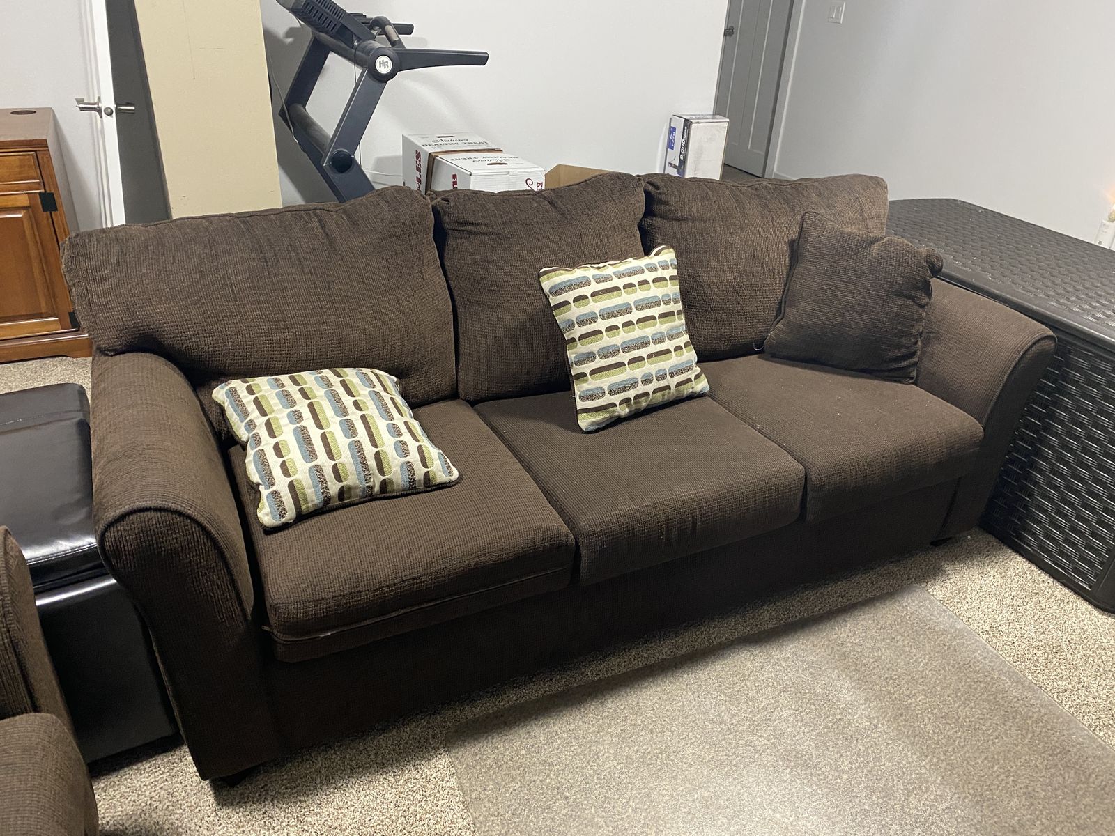 Hide-a-Bed and Love Seat