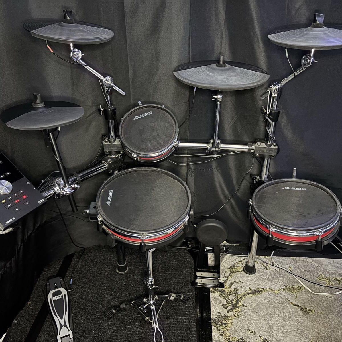 Custom Alesis Crimson E-kit