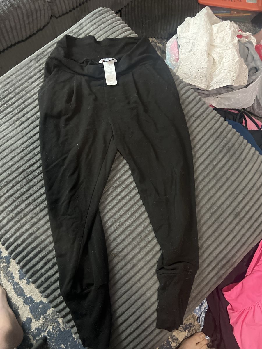 Danskin Black Jogger Pants Medium