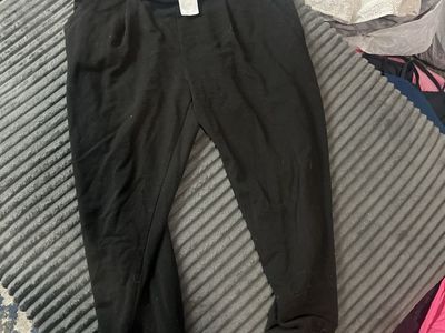 Danskin Black Jogger Pants Medium