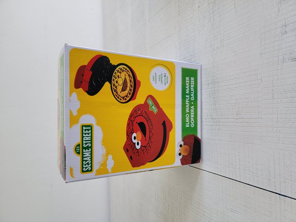Sesame Street Elmo waffle maker