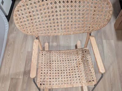 Wicker IKEA rocking chair
