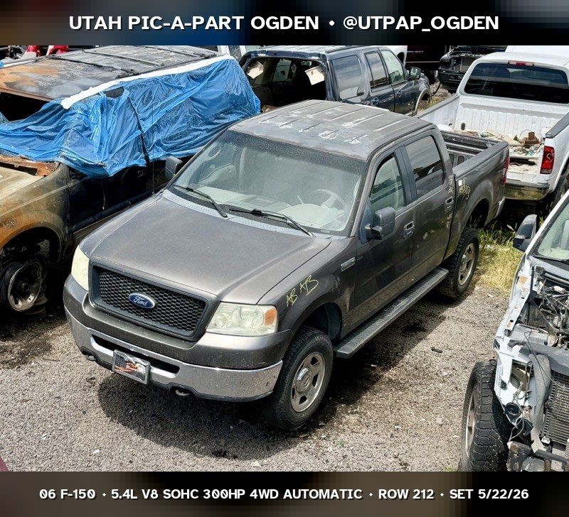 2006 Ford F-150 Parts - UTPAP Ogden