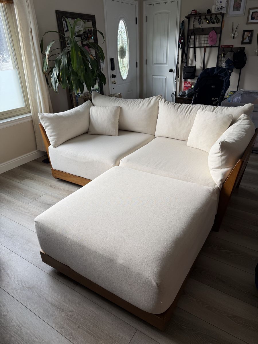 Inside Weather Bondi Modular 2-Seater Sectional – Almond | Classic Blend 