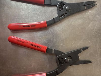 PROTO RETAINING RING PLIER SET