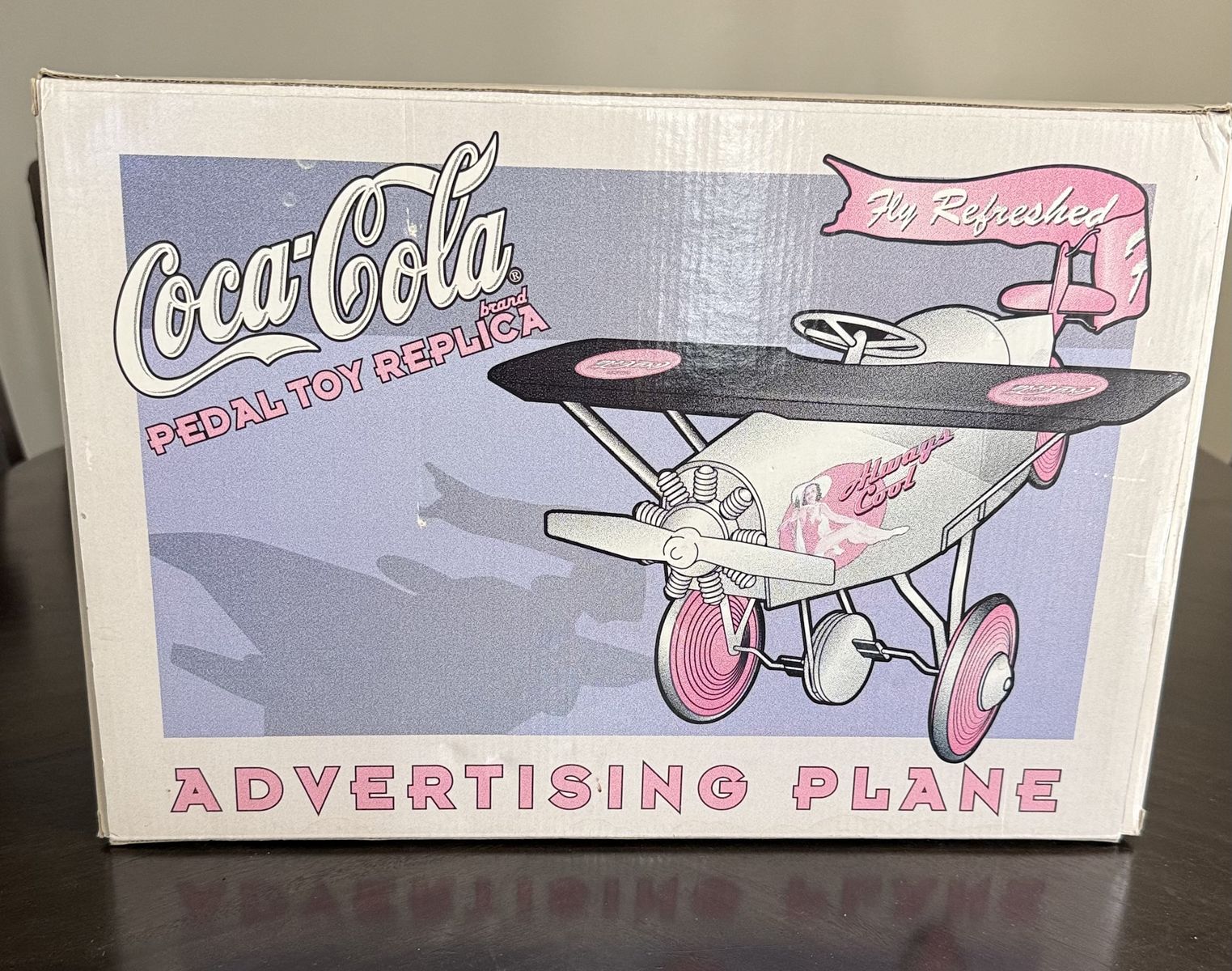 Coca-Cola toy plane