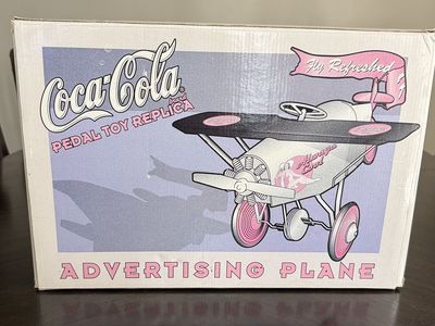Coca-Cola toy plane