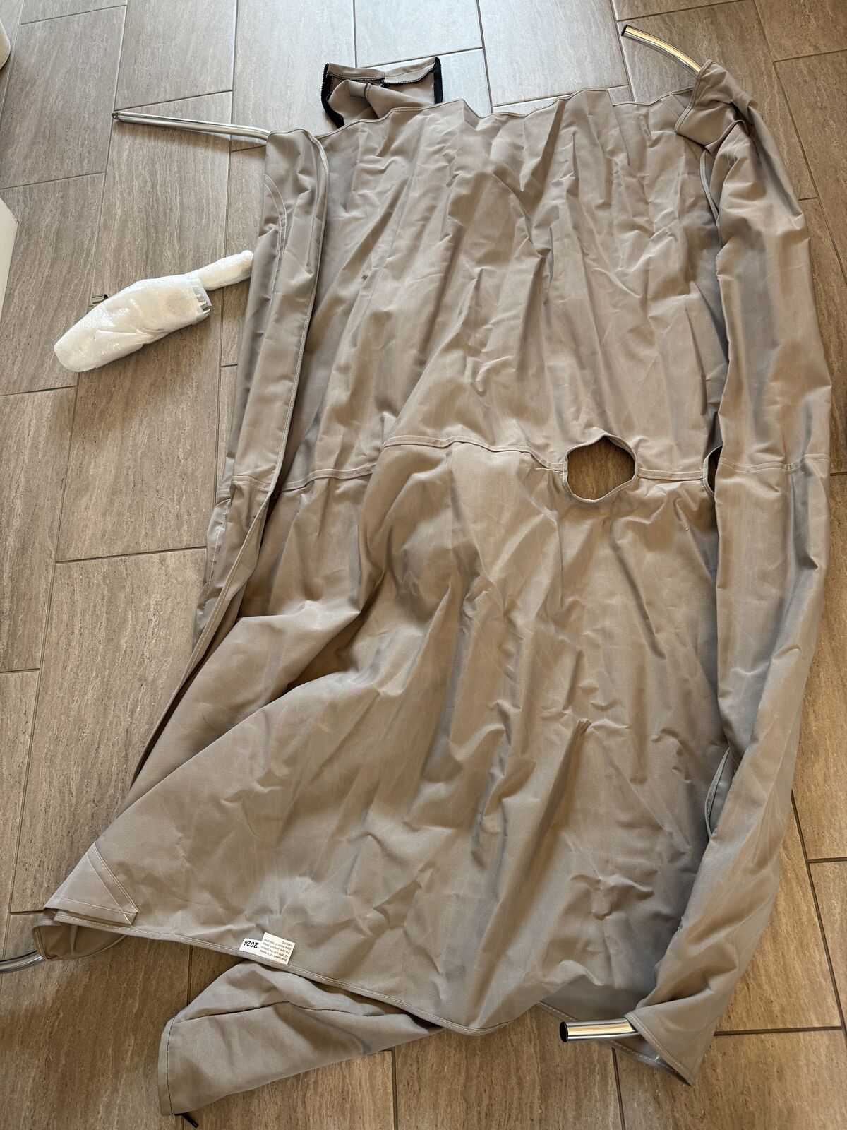 Tower BIMINIS Over the Tower Bimini for Skylon Swoop Tower Gray OBO