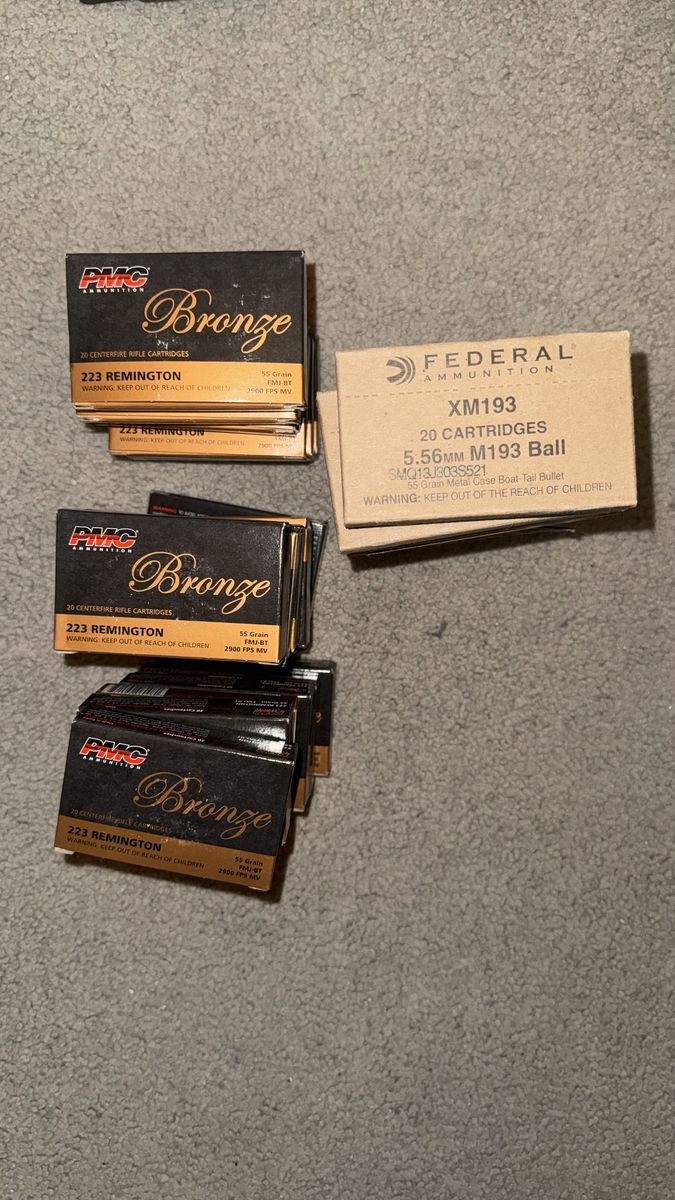 520 Rounds Of .223/5.56 Ammo