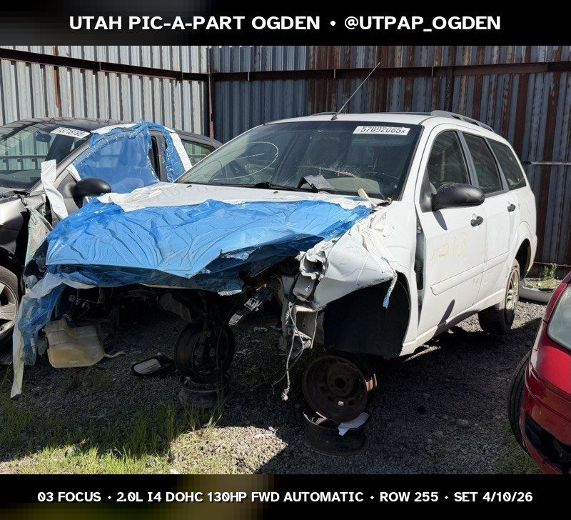 2003 Ford Focus Parts - UTPAP Ogden