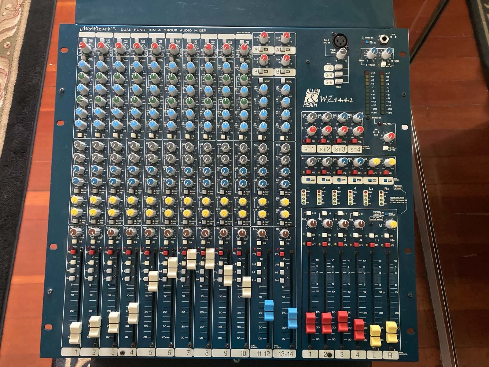 Allen & Heath MixWizard WZ14:4:2 14-Channel Analog Mixing Console - Dual FOH/Monitor Mode
