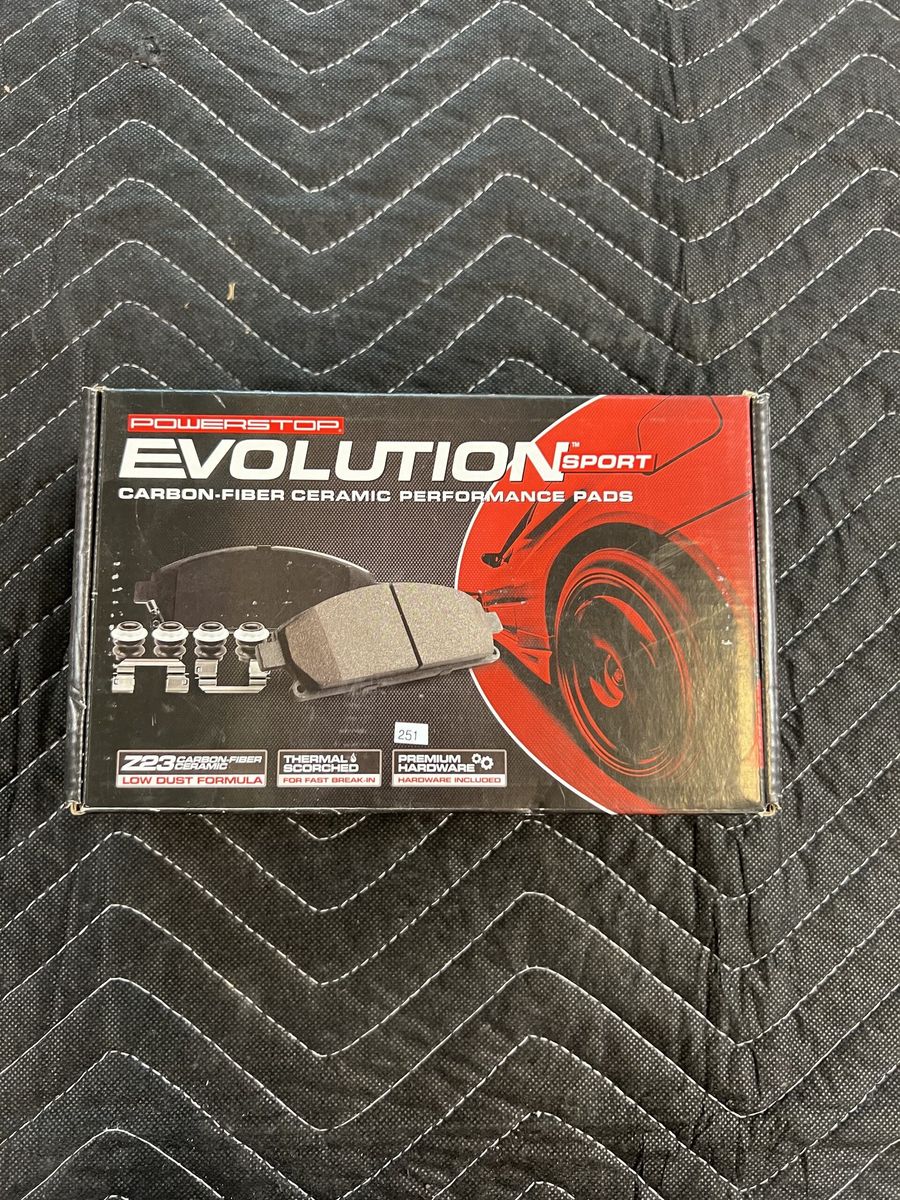 PowerStop Evolution Sport Carbon Fiber + Ceramic Brake Pads