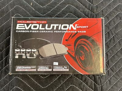 PowerStop Evolution Sport Carbon Fiber + Ceramic Brake Pads