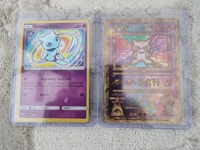 Shining Mew & Ancient Mew Pokemon Cards