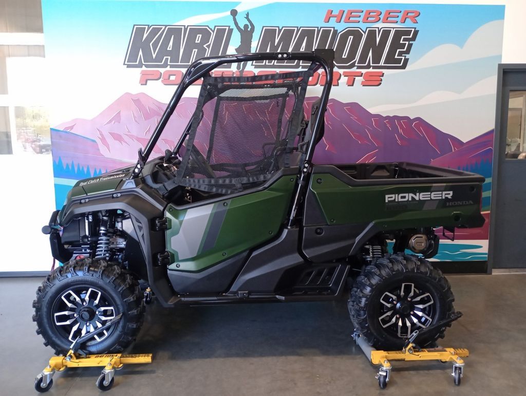 2025 Honda PIONEER 1000 TRAIL Matte Green Metallic