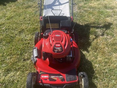 Toro personal pace lawnmower mower