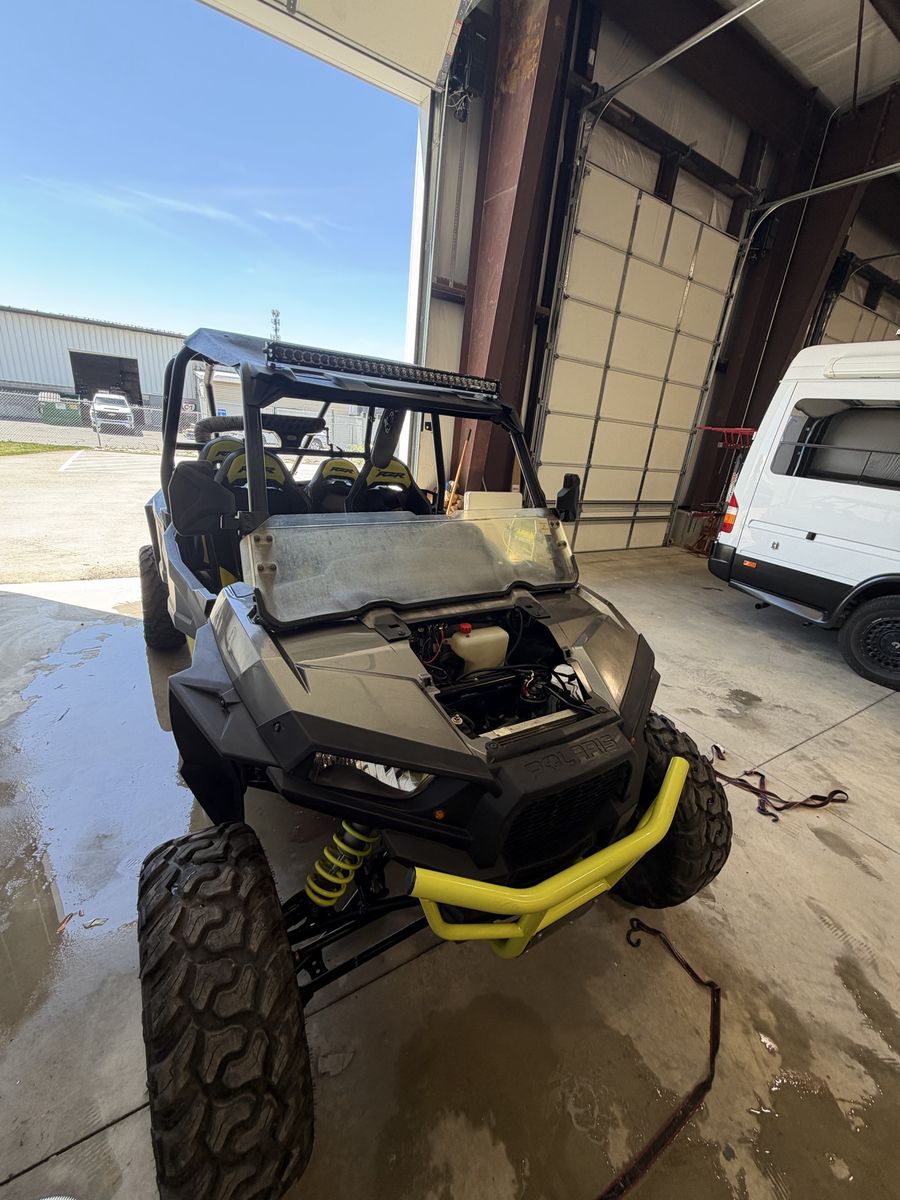 2017 RZR 900 4 Seater+Dual Axle Trailer