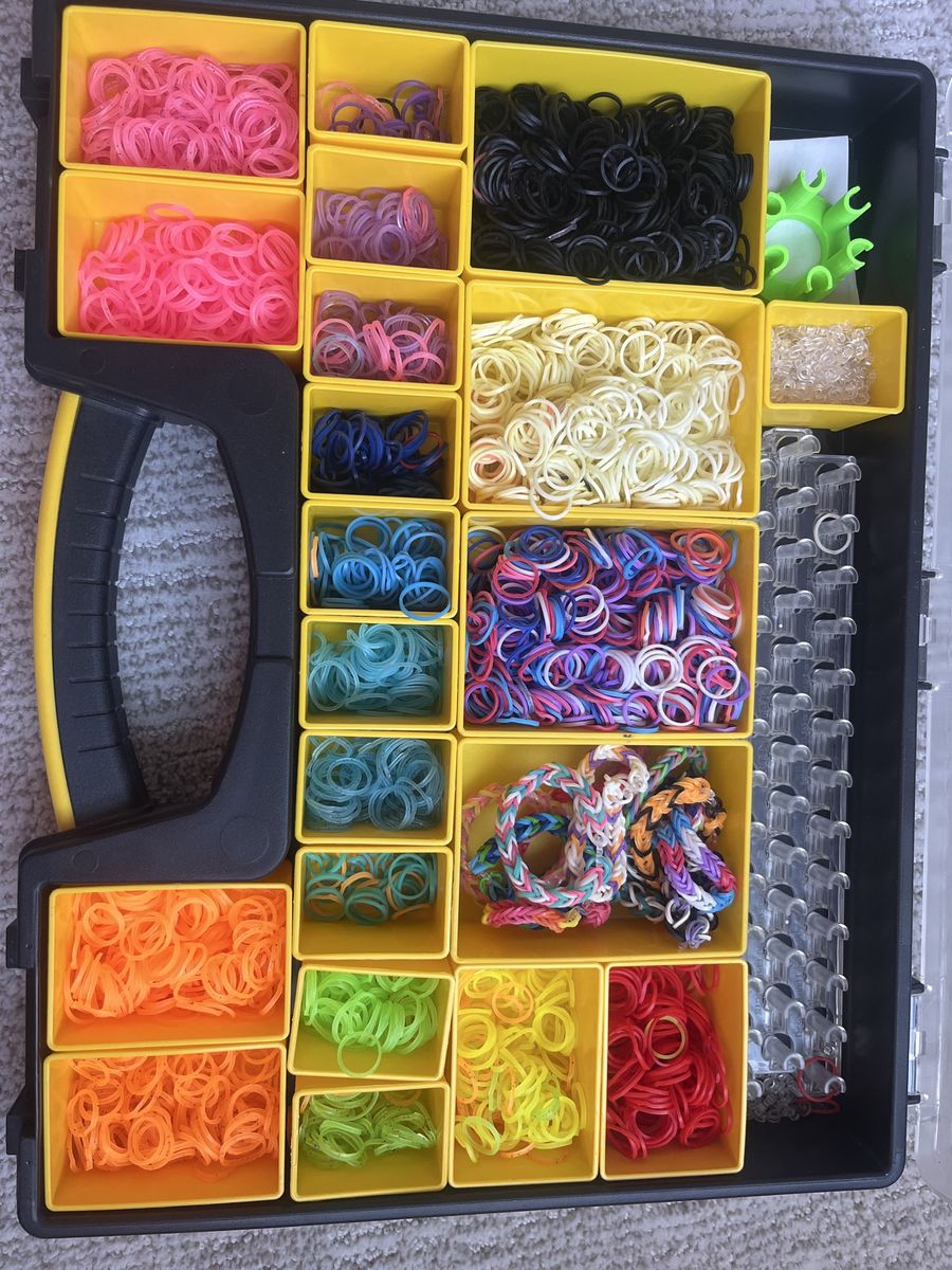 Rubber Band Bracelet Making Kit With Looms