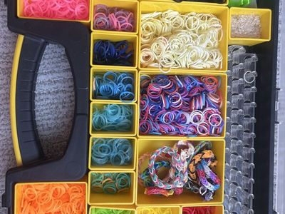Rubber Band Bracelet Making Kit With Looms