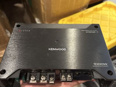 Kenwood Excelon X502-1 Class D Mono Power Amplifier 1000W