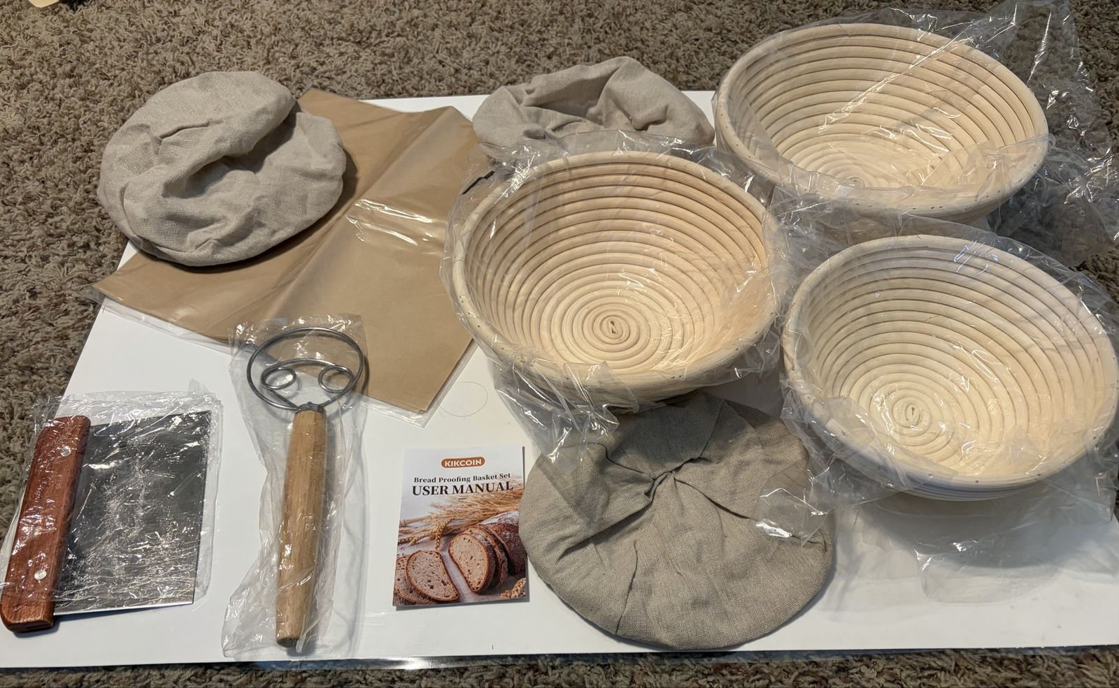 Banneton Bread Proofing Baskets & Supplies