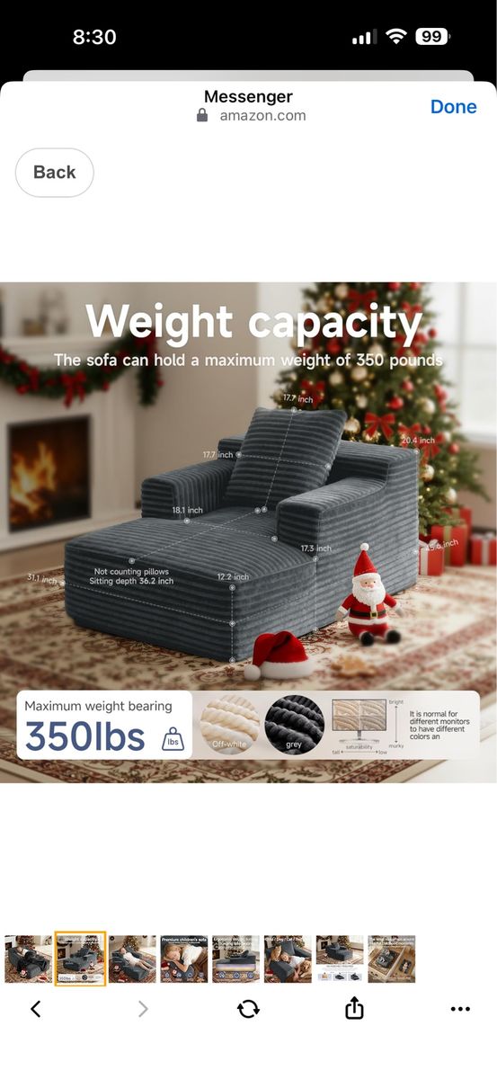 Brand new lounge chair sofa