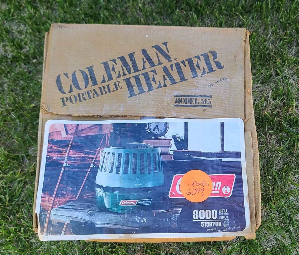 Coleman (White Fuel) Catalytic Heater - Model # 515B - 8000 BTU