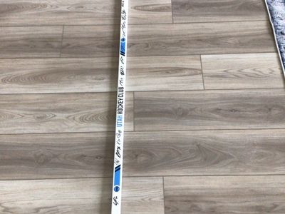 ‘24-‘25 team signed Utah mammoth hockey stick