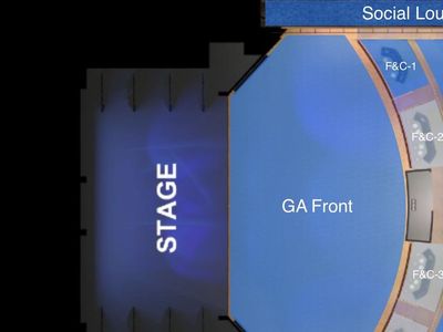 Two front row GA tickets to Dominic fike in Las Vegas