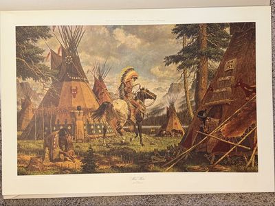 Arnold Friberg "Her Hero" Limited Edition Print #963/1500 w/ COA, Western Art, Native American