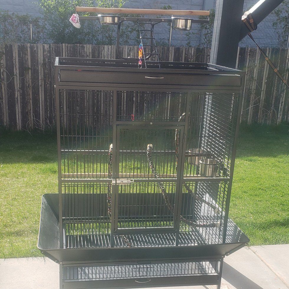 Large Parrot Cage