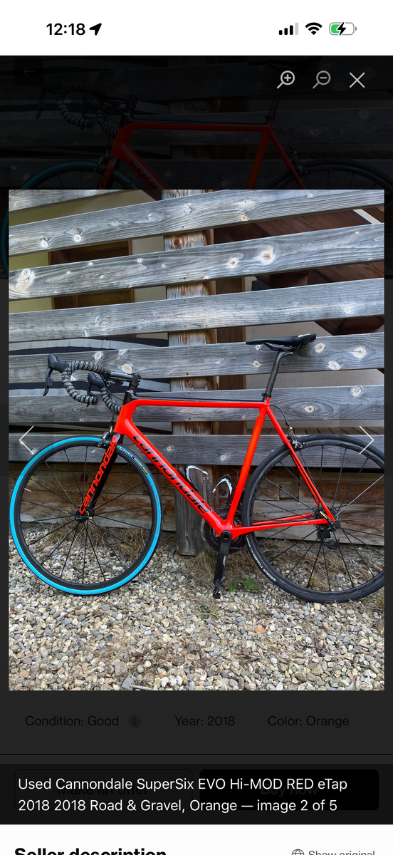 SuperSix EVO Hi-MOD RED eTap 2018