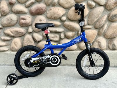 Like New Costway 14” Kids Bike - Blue (Pickup in Lehi or Provo)