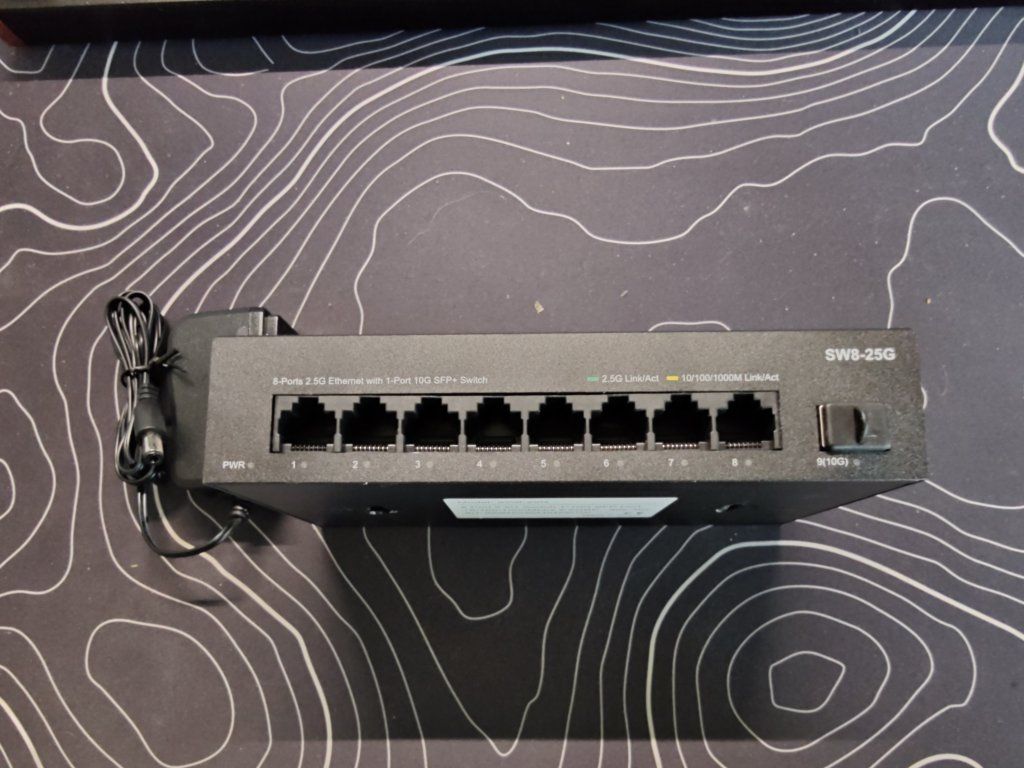 8 Port 2.5Gb Web Managed Ethernet Network Switch