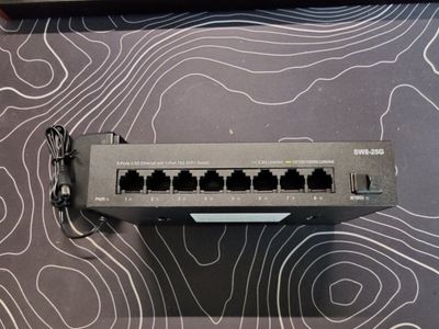 8 Port 2.5Gb Web Managed Ethernet Network Switch