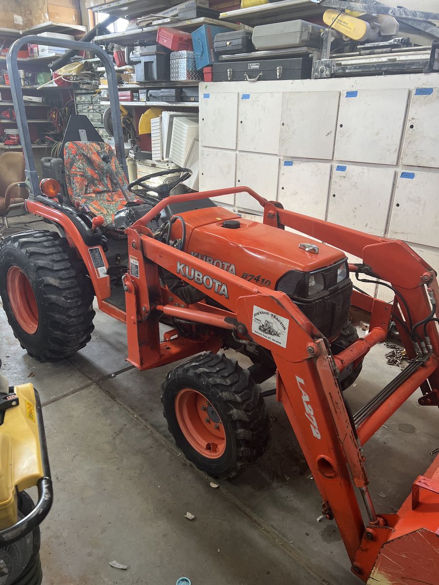 Kubota Backhoe And Loader