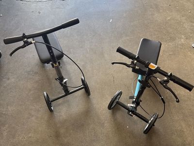 Knee Walker Scooter with Basket, Adjustable, for Foot & Ankle Injuries