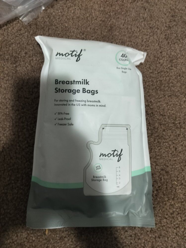 breast milk storage bags