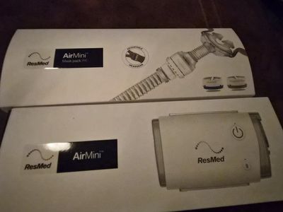 ResMed AirMini Travel CPAP Machine and P10 Mask Pack Bundle