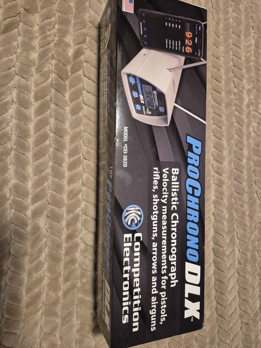 Competition Electronics ProChrono DLX Ballistic Chronograph Velocity Measuring Tool